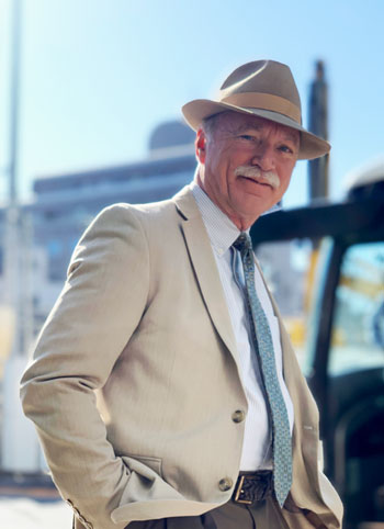 Brad Kelley conducting an orchestra